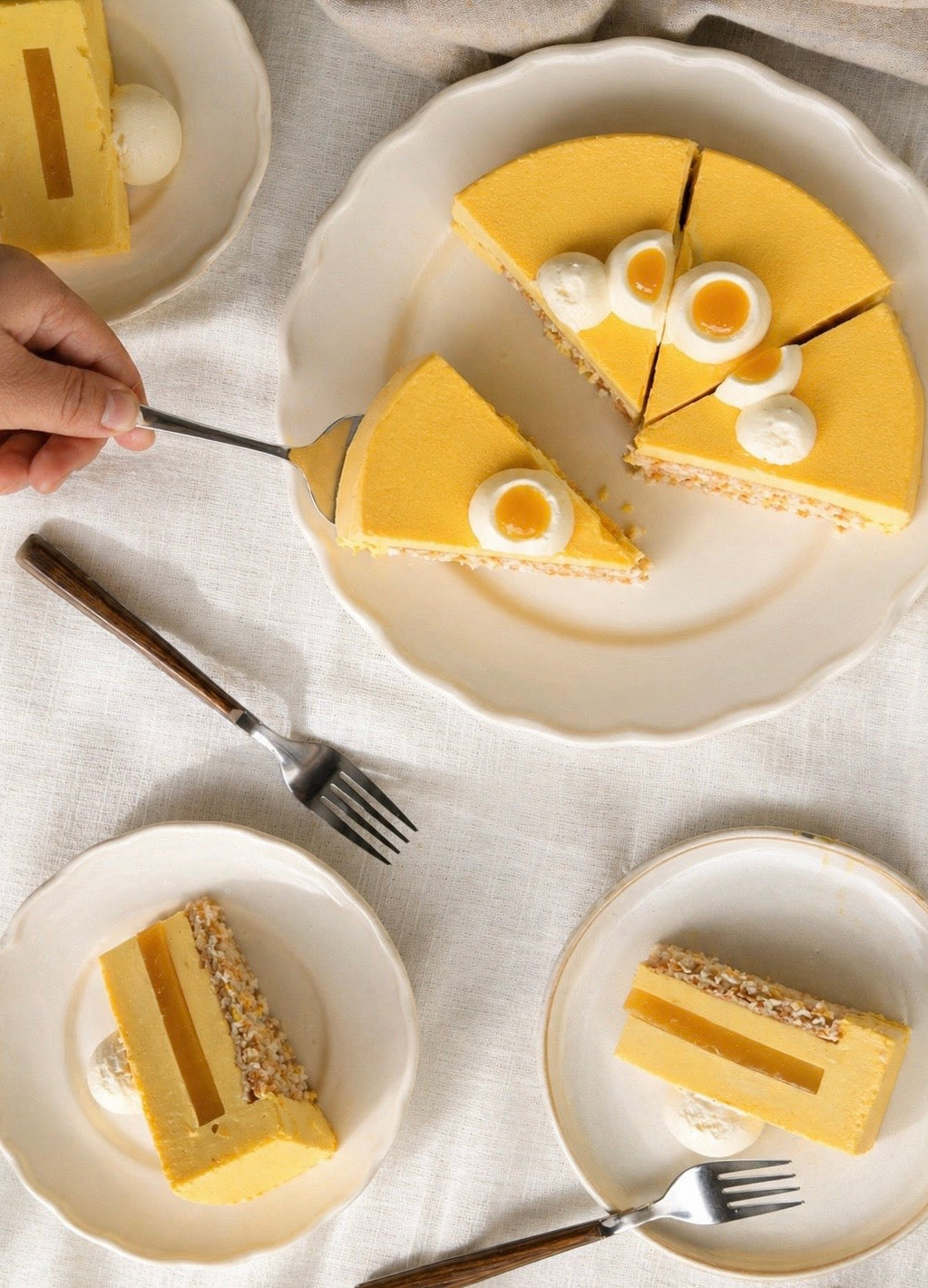 Entremet de mango