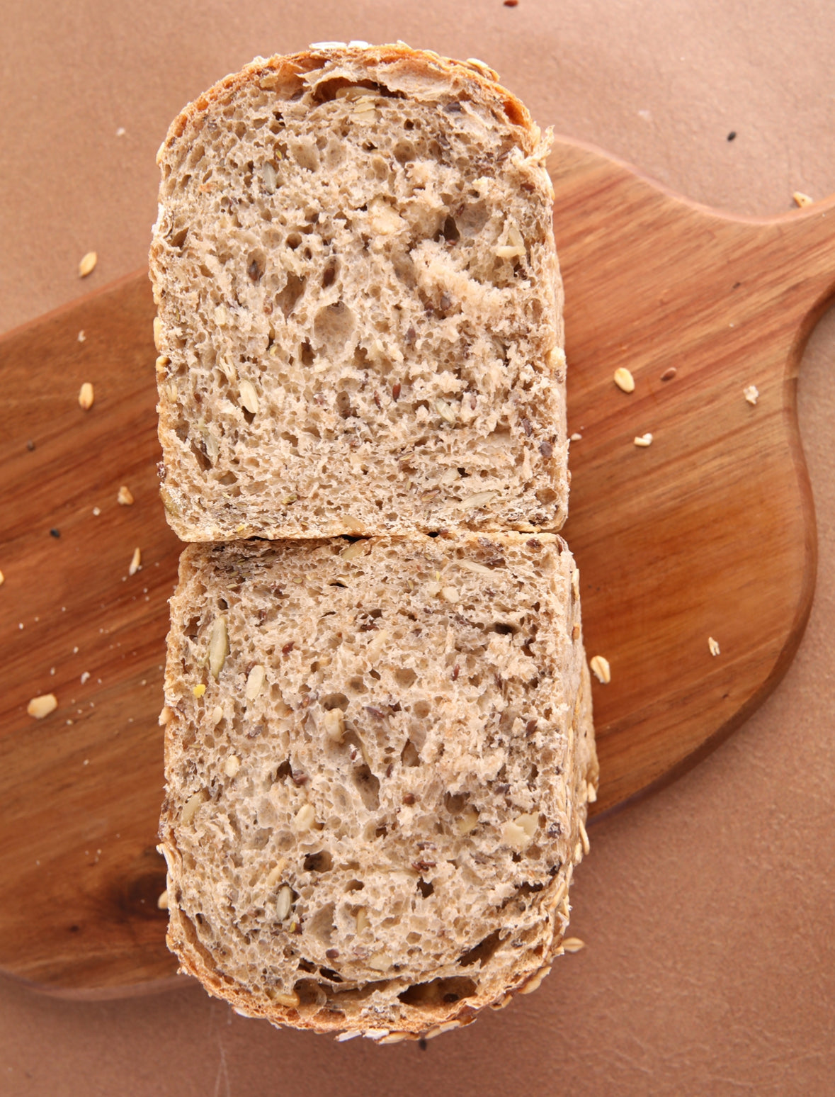 Pan de caja multigrano