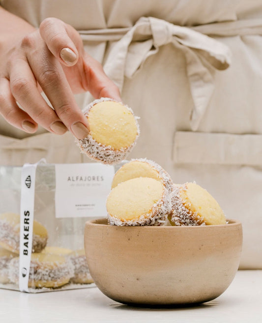 Caja de mini alfajores