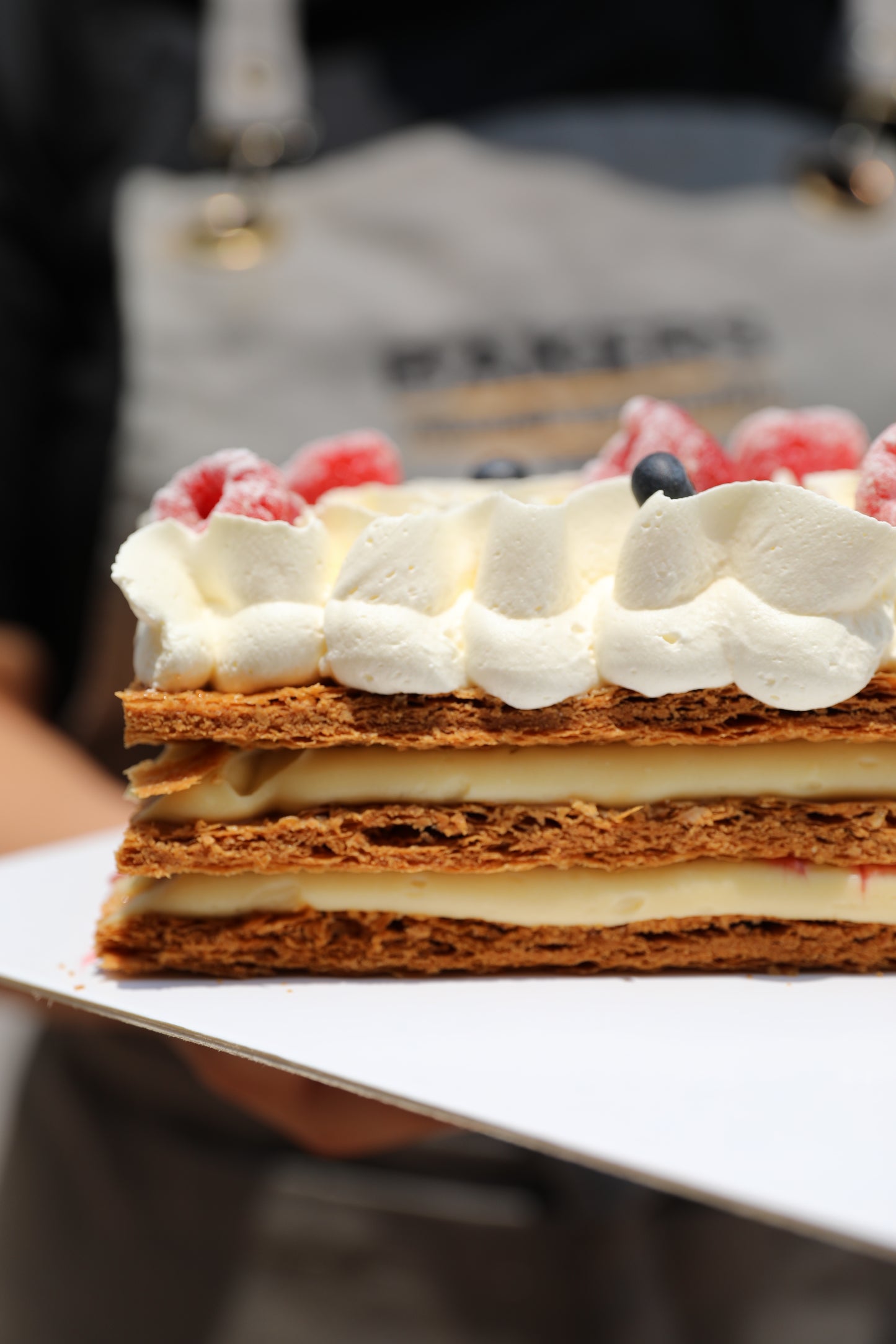 Pastel mil hojas