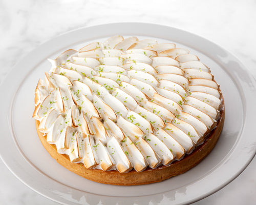 Tarta de limón grande