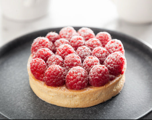 Tarta individual frambuesa