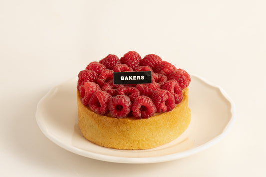 Tarta individual frambuesa