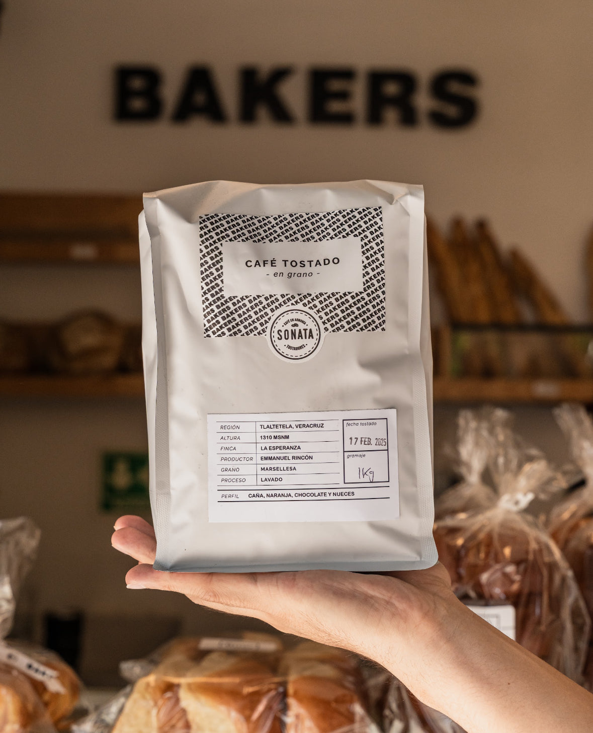 Café en grano 1kg