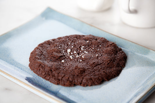 Cookie brownie y sal maldon