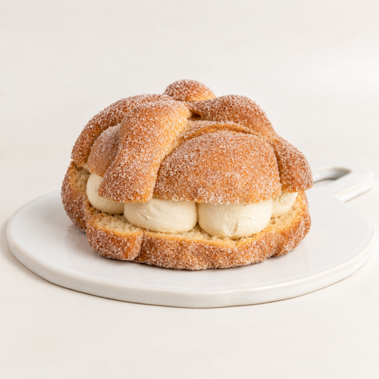Pan de muerto relleno (100 gr)